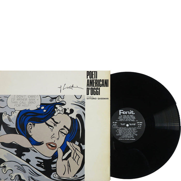 ROY LICHTENSTEIN – Signed Record Album Cover