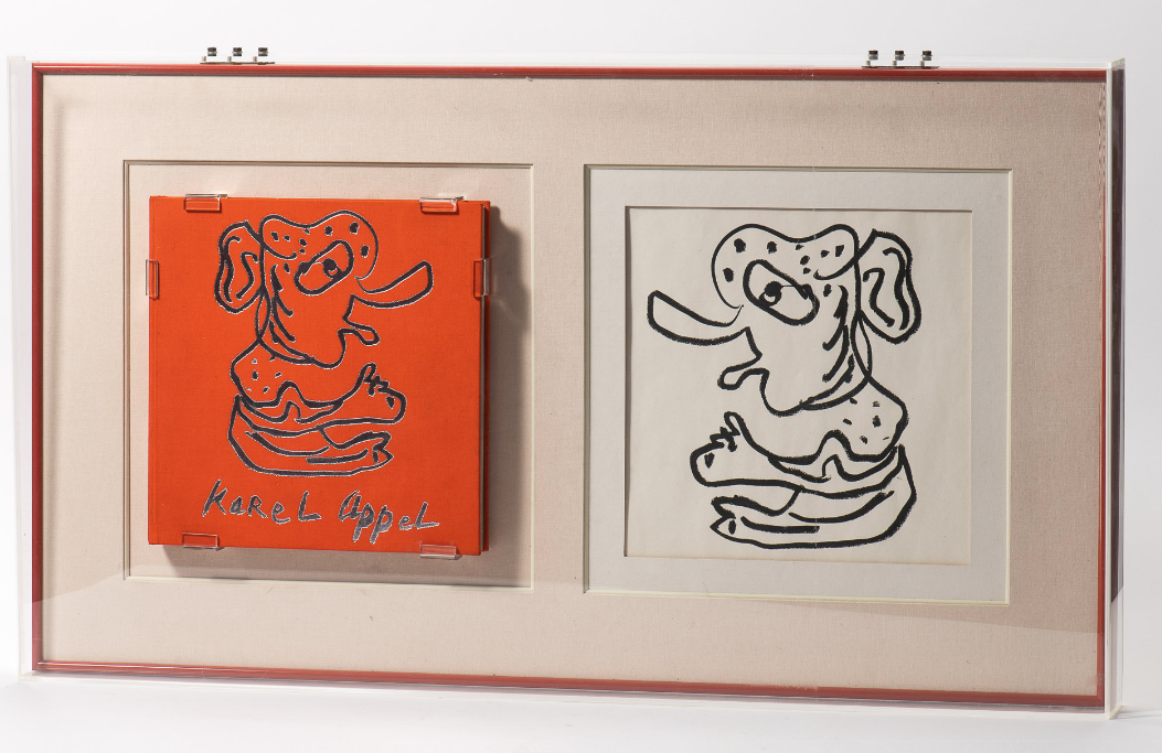 Karel Appel - The face of Karel Appel (cover)