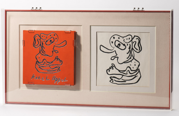 Karel Appel - The face of Karel Appel (cover)