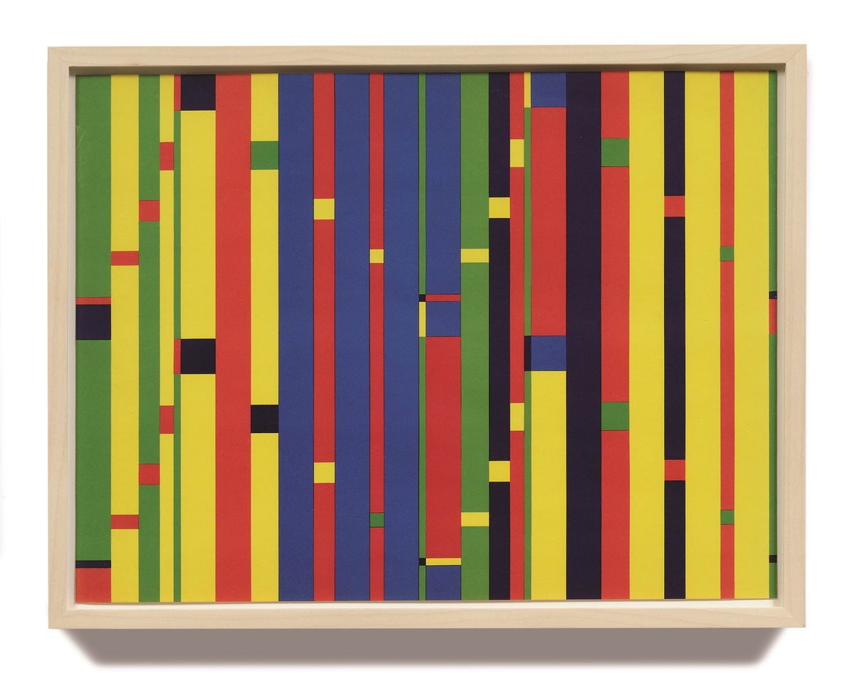 Richard Paul Lohse - Untitled screenprint