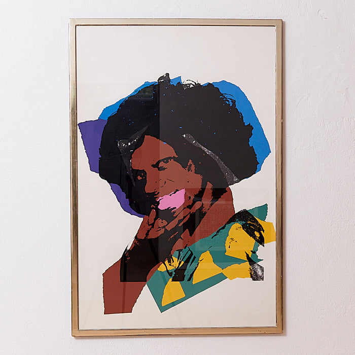 SIGNED SILK SCREEN from `Ladies and Gentlemen`