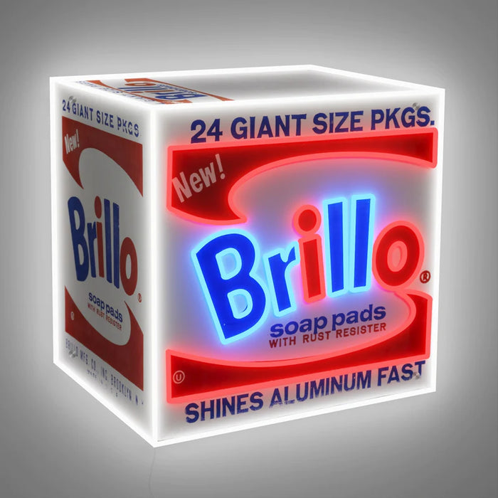 Andy Warhol - Brillo - Neon numbered limited edition