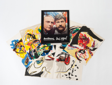 Karel Appel & Bert Schierbeek - A beast-drawn ma