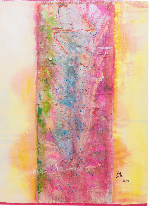 Frank Bowling - Untitled Pigment archival print