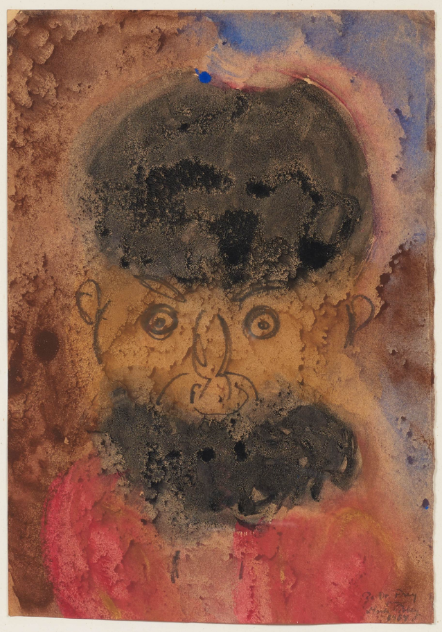 Mark Tobey - Expressive portrait