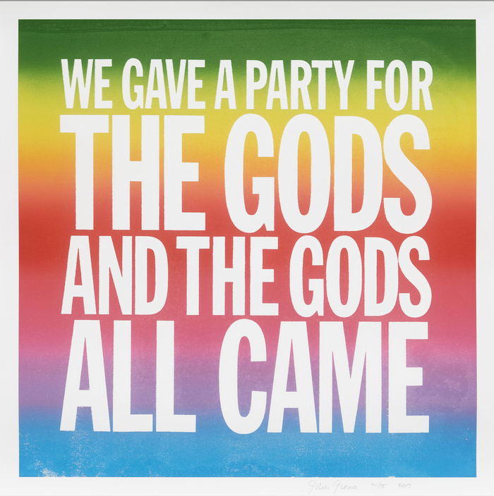 John Giorno (New York 1936-2019) - We Gave A Party