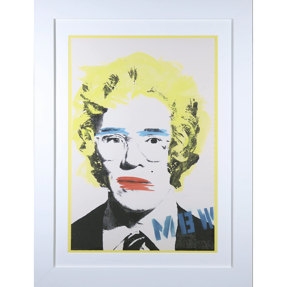 Mr. Brainwash - Portrait of Andy Warhol