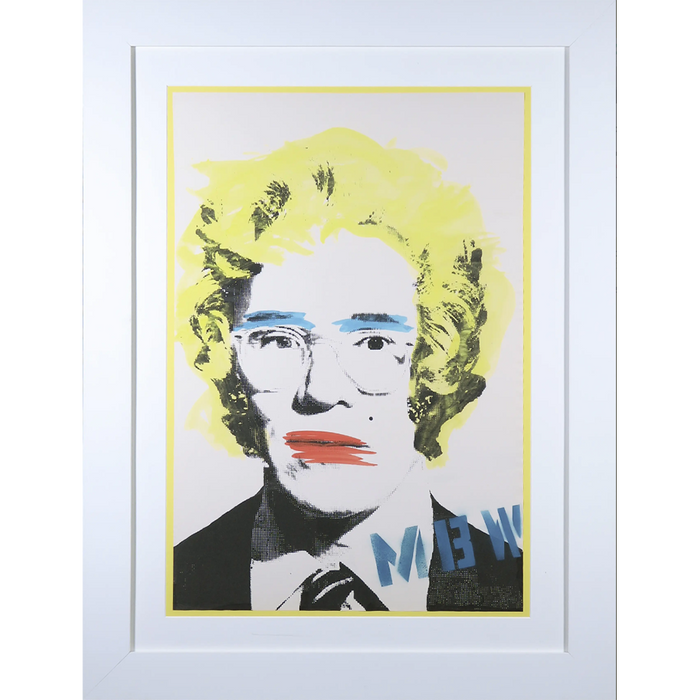 Mr. Brainwash - Portrait of Andy Warhol