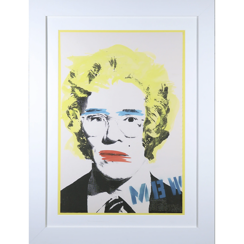 Mr. Brainwash - Portrait of Andy Warhol