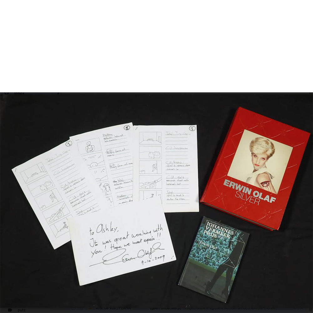 Erwin Olaf -  Silver, signed