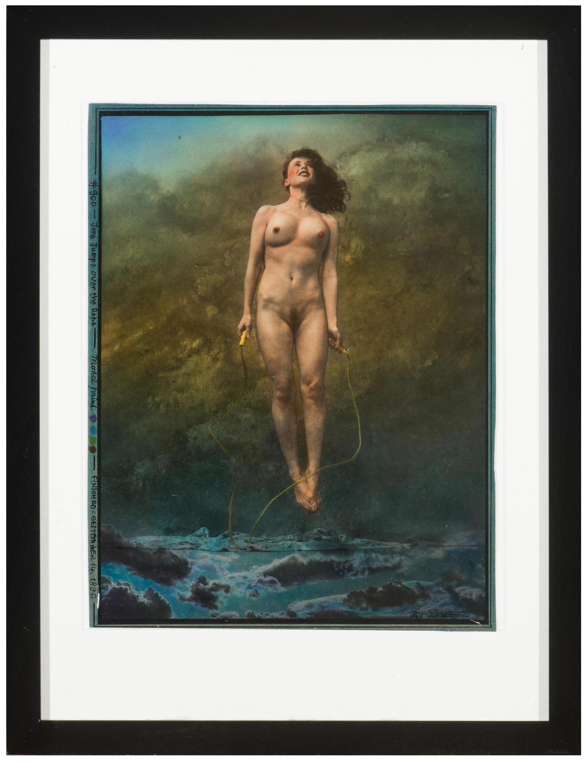 Jan Saudek ~ Hand-coloured Photograph