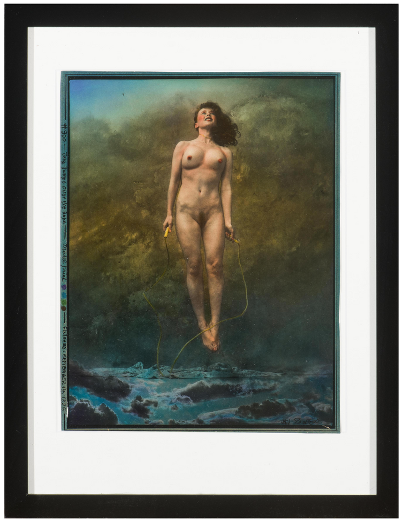 Jan Saudek ~ Hand-coloured Photograph