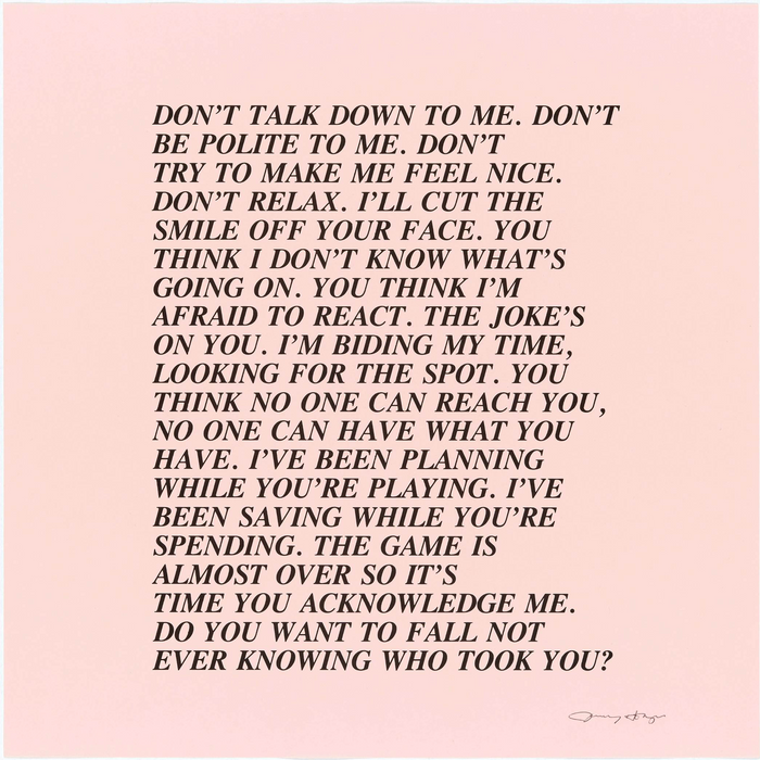 Jenny Holzer - Inflammatory Essays