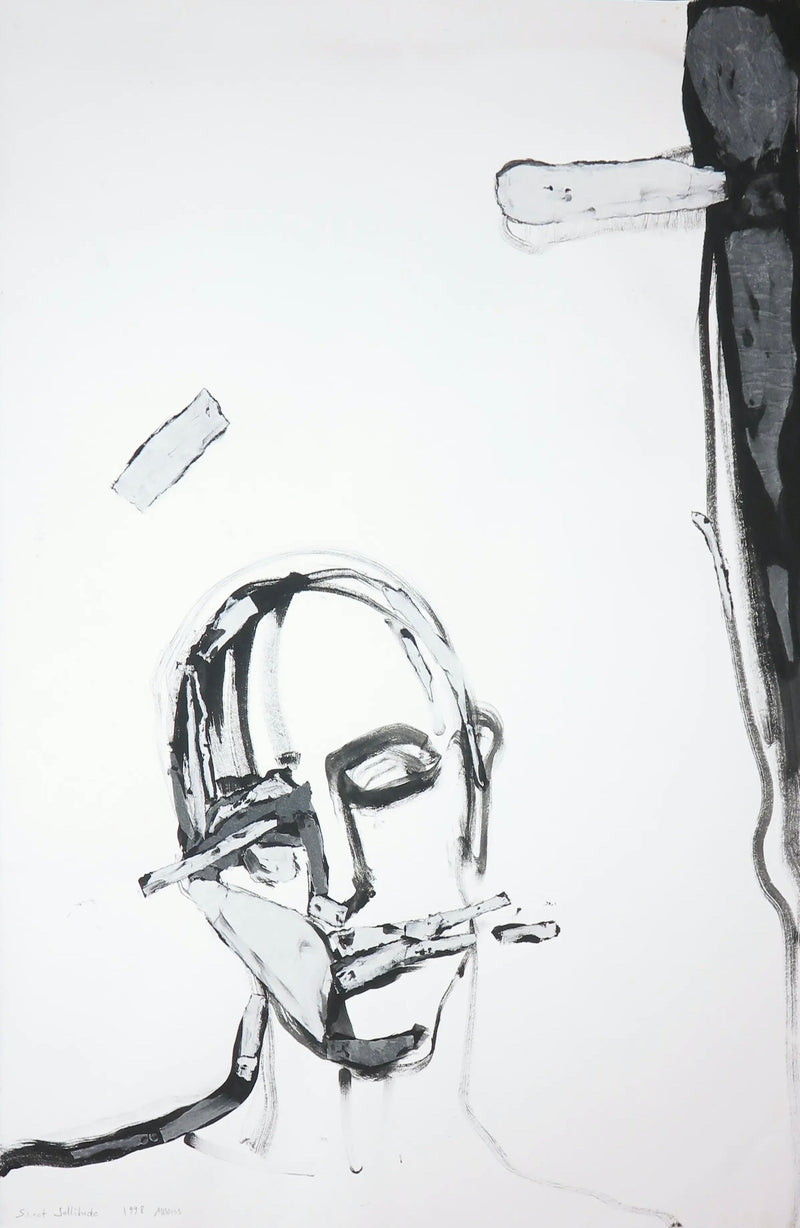 Monika Weiss - Original Drawing/Collage