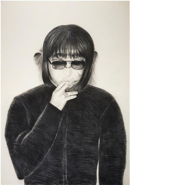 ORIGINAL CORNELIUS QUABECK (German 1974) – Liam Gallagher smoking