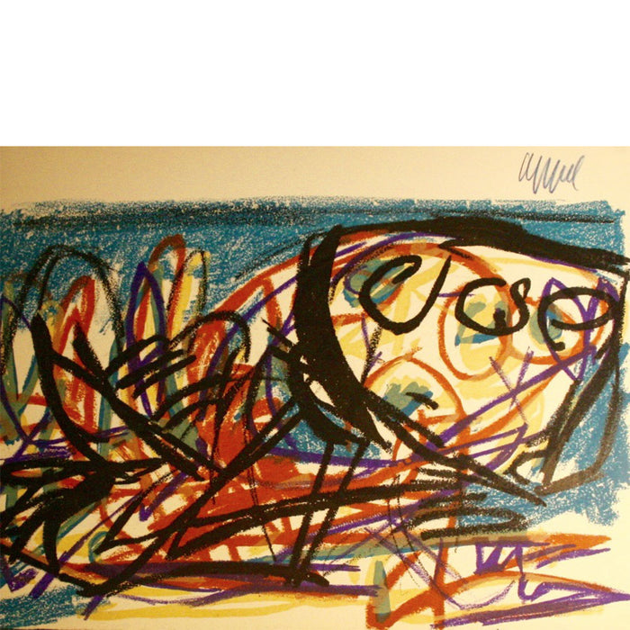 Karel Appel – LITHOGRAPH – Rhapsodie de ma nuit