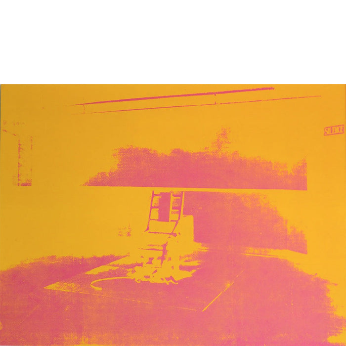 SILK SCREEN ANDY WARHOL - Electric Chair